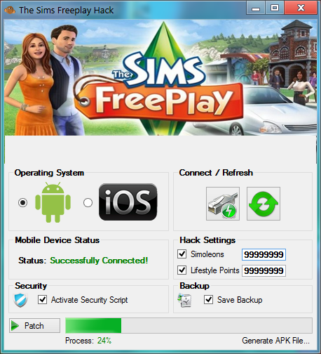 The sims freeplay hack app